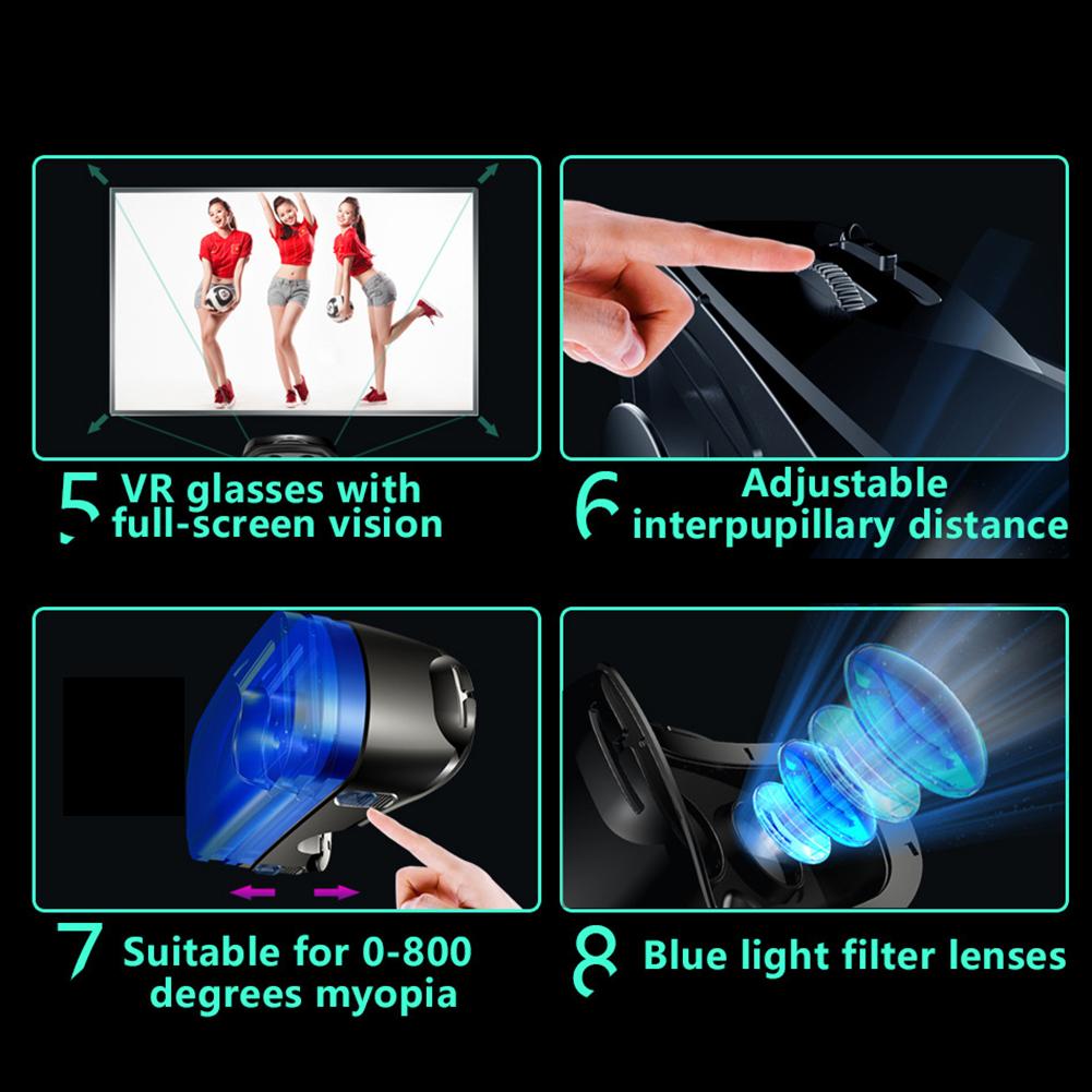 VR Headset 3D Glasses Virtual Reality for Smartphones