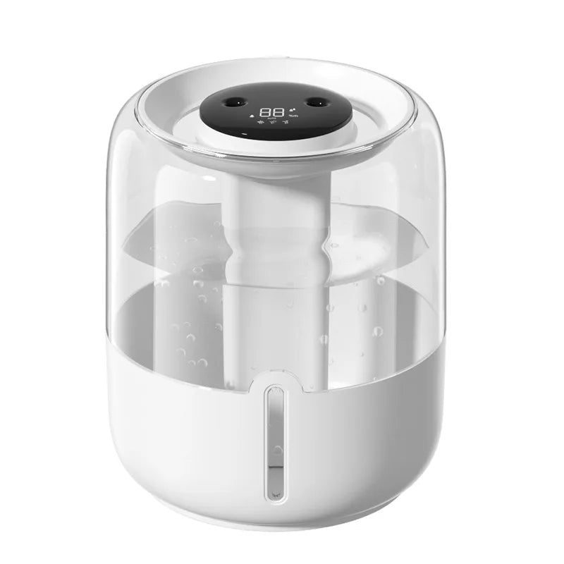 MIJIA Portable USB Humidifier – 6.1L Classic Columnar Design, 300ml/h Mist Output, Silent & Auto Shut-Off (21–30㎡ Coverage)