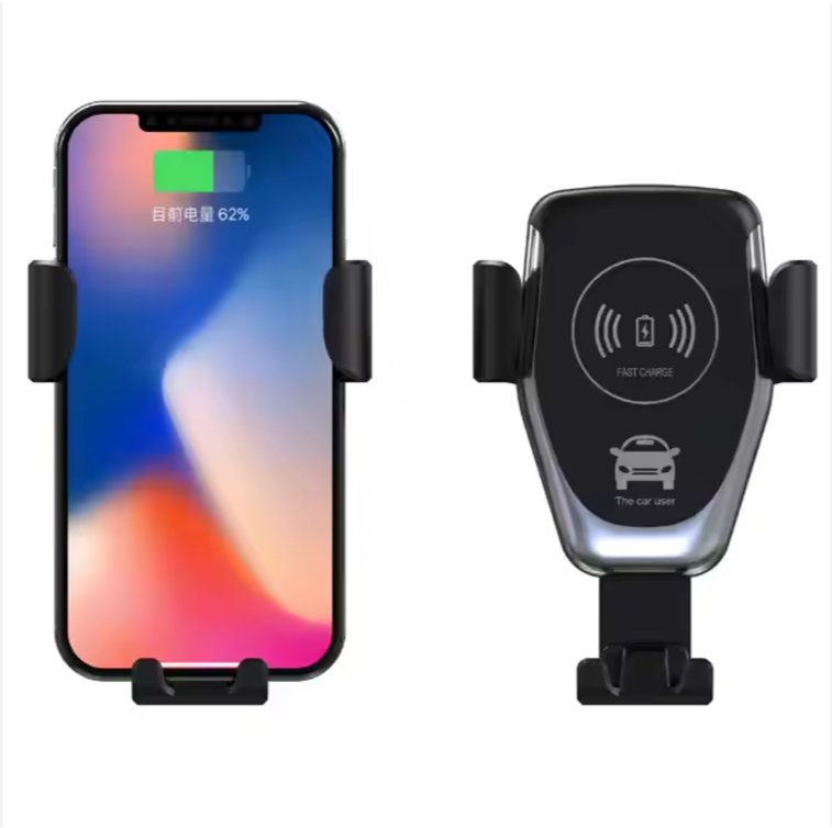 Wireless Car Phone Charger Auto Clamping Wireless Car Charger