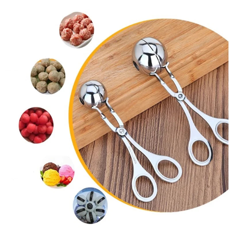 Non-Stick Meatball Maker – Practical Kitchen Tool & Cooking Scoop