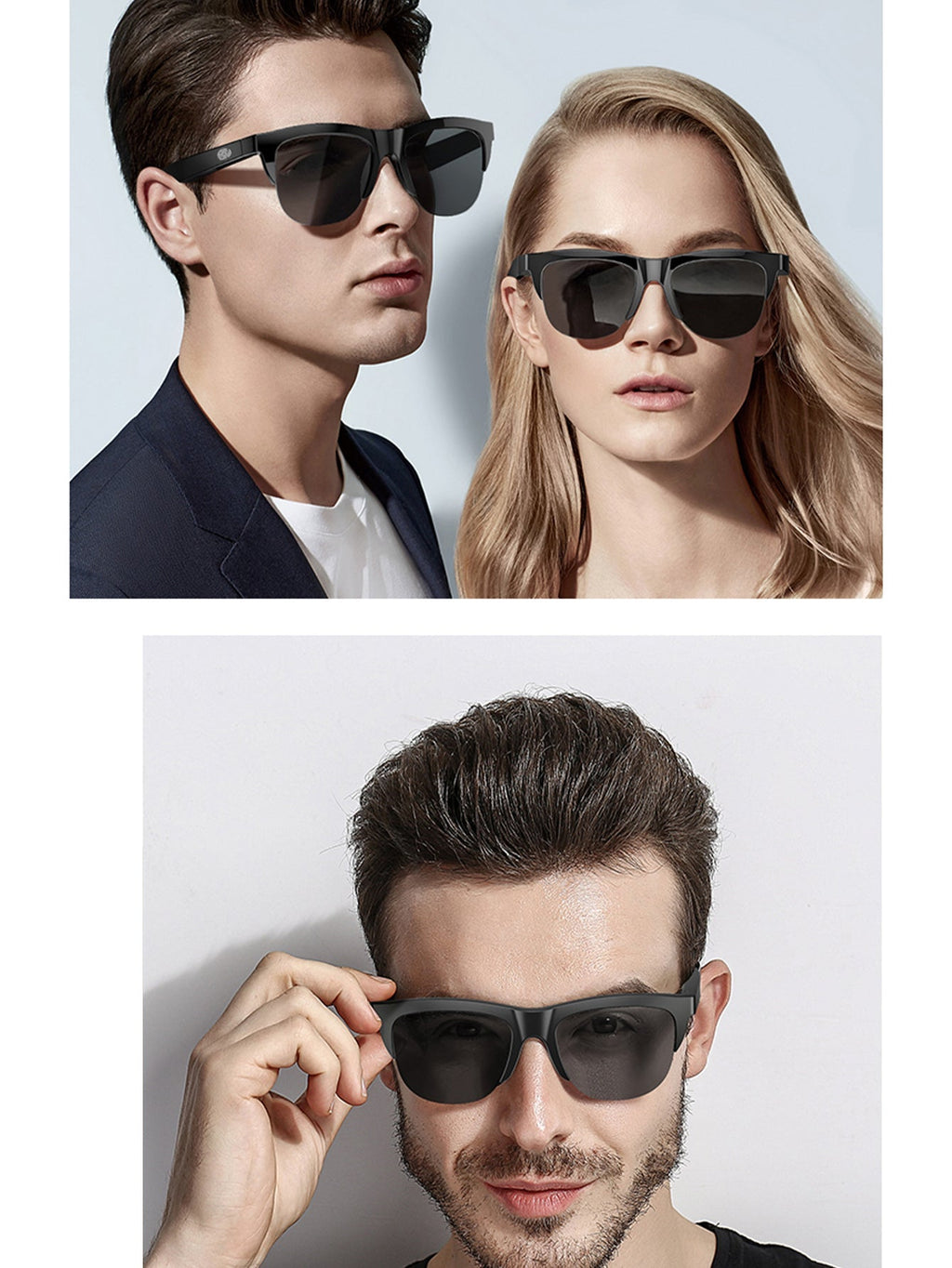 Bluetooth Smart Glasses Smart Bluetooth Audio Glasses with HD UV Protection